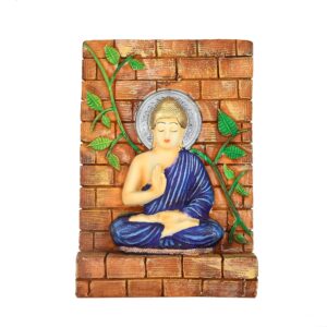 Antique Blessing Buddha Statue Sculpture Home Decor Living Room Idol & Gift Decorative Showpiece .